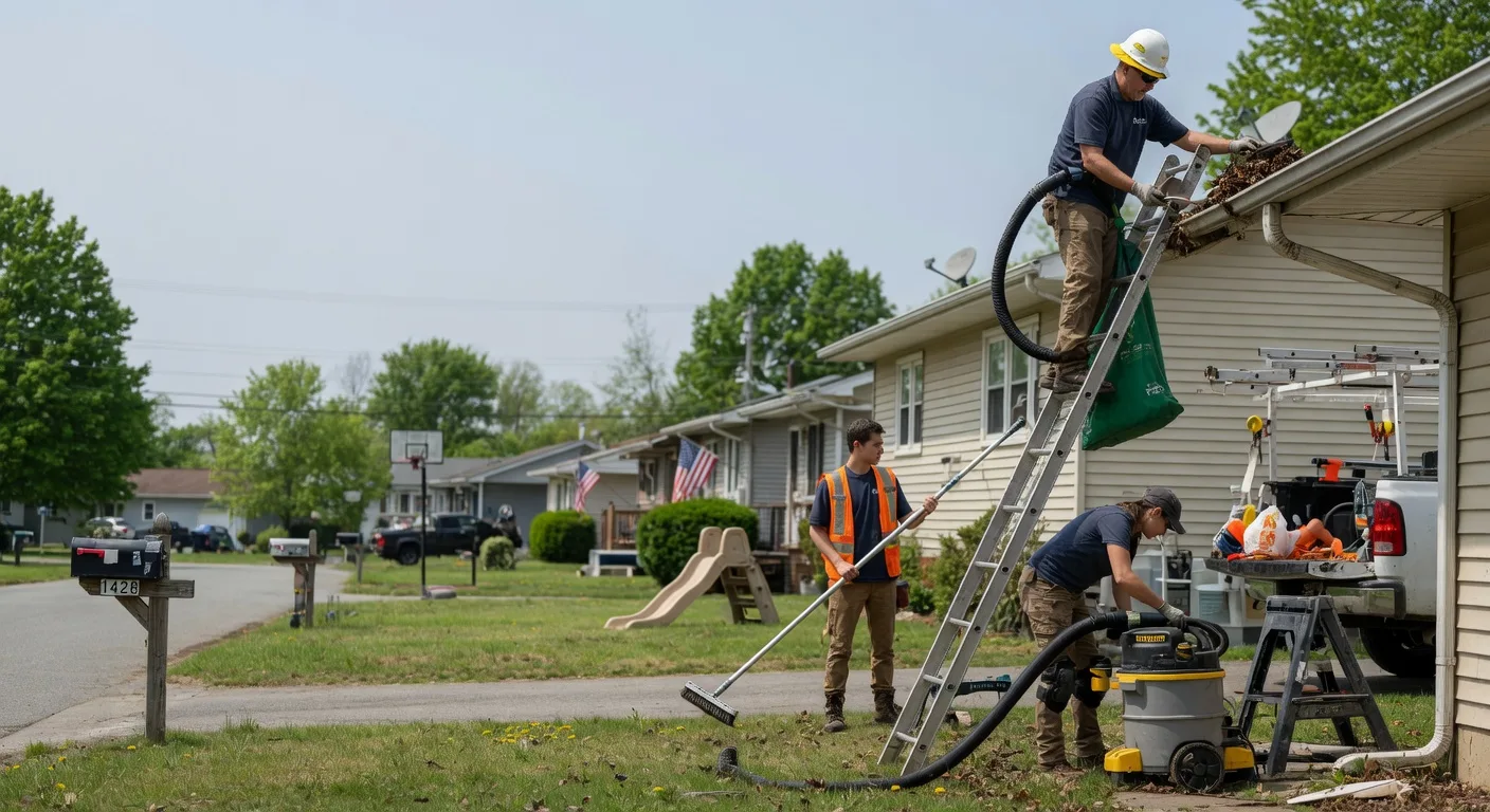Gutter Installation in Bluffs, IL near me